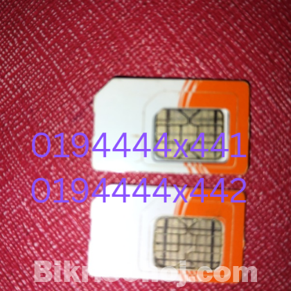 VIP banglalink Sim 0194444x441
